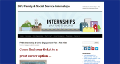 Desktop Screenshot of byuinternships.org